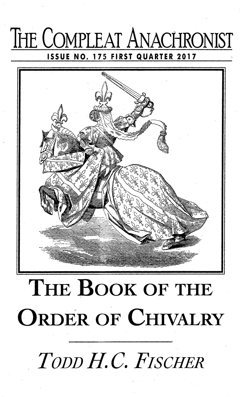 Product Description: 175. The Book of the Order of Chivalry