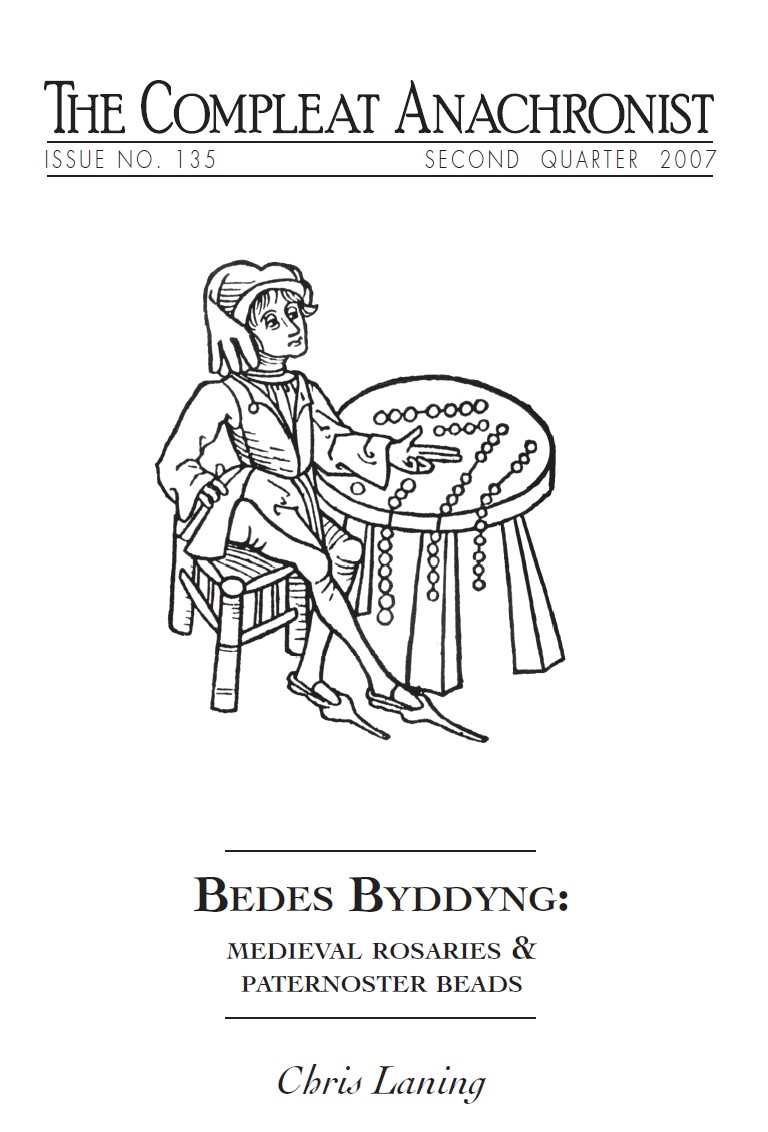 Product Description: 135. Bedes Byddyng: Medieval Rosaries & Paternoste