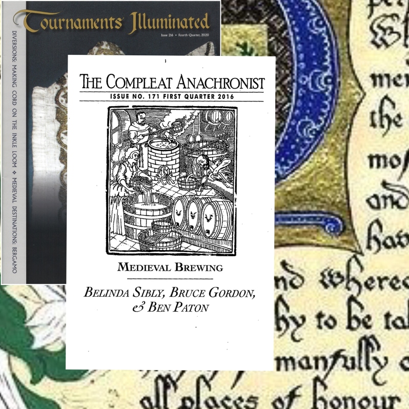 Product Description: 1. Use the drop-down menus above to select which publications you would like to add to your membership.</br></br>2. Then, select Add To Cart.</br></br>Kingdom Newsletters</br></br>Each Kingdom in the SCA publishes a monthly newsletter which lists upcoming events, contact information for officers, kingdom court reports, announcements from Society officers, and more!</br></br>The Compleat Anachronist</br></br>The Compleat Anachronistis a series of booklets published four times a year by the SCA. Each issue focuses on one topic, and gives readers an opportunity to review a subject in much more detail thanother SCA publications can provide.</br></br>There are over 180 issues ofThe Compleat Anachronist,covering a wide range of topics including: Brewing, Falconry, Architecture, Bookbinding, Pottery, Banquets, Weaponry & Armor, Board & Card Games, and more. See theIndex of CA Issuesfor the full list.</br></br>CA Editor: Ellen Rawson (Mistress Ariel of Lindisfarne, OP)</br>caeditor@sca.org| additionalContact Info</br></br>CA Art Director: Sue Gilbert (Mistress Elashava bas Riva, OL, OP)</br>viscountessshava@gmail.com| additionalContact Info</br></br>More information can be found here at the Compleat Anachronistpage onSCA.org.</br></br>Tournaments Illuminated</br></br>Tournaments Illuminatedis the Society for Creative Anachronism’s quarterly magazine, bringing its readers information, research, and insights into history and the Society itself.</br></br>Issues include feature-length articles of interest, and reviews of books, websites, and media. There are also recurring columns on medieval destinations, humor, museum exhibits, SCA event reports, and a calendar of major SCA events.</br></br>TI Editor: Dar’C O’Neal (Magister Riordan MacGregor)</br>tieditor@sca.org| additionalContact Info</br></br>TI Art Director: Joyce Morris (Mistress Gwendolyn of Amberwood)</br>tiart@sca.org| additionalContact Info</br></br>More information can be found here at theTournaments Illuminated page onSCA.org.</br></br>Publications</br></br>1 Year</br></br>2 Year</br>3 Years</br></br>Kingdom Newsletter ($35 | 12 Issues Annually)</br></br>$35</br></br>$70</br>$105</br></br>Compleat Anachronist ($30 | 4 Issues Annually)</br></br>$30</br></br>$60</br>$90</br></br>Tournaments Illuminated ($25 | 4 Issues Annually</br></br>$25</br></br>$50</br>$75</br></br>TOTALS</br></br>$90</br></br>$180</br>$270</br> Subscribe to Print Publications!