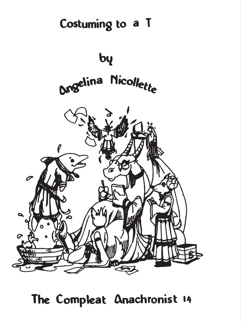 Product Description: 14. Costuming to a T: Basic SCA Sewing